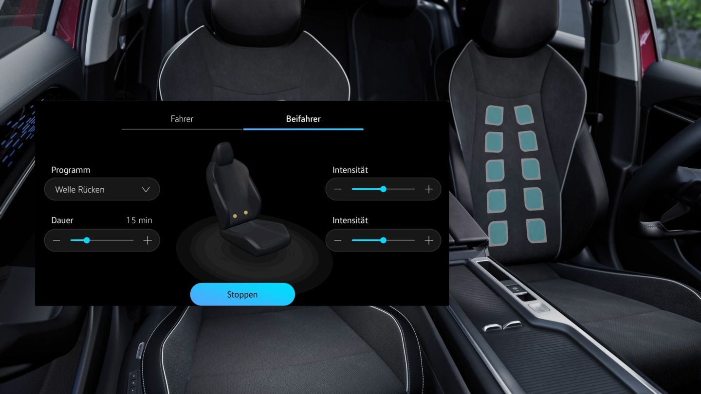 Massagefunktion im VW Passat