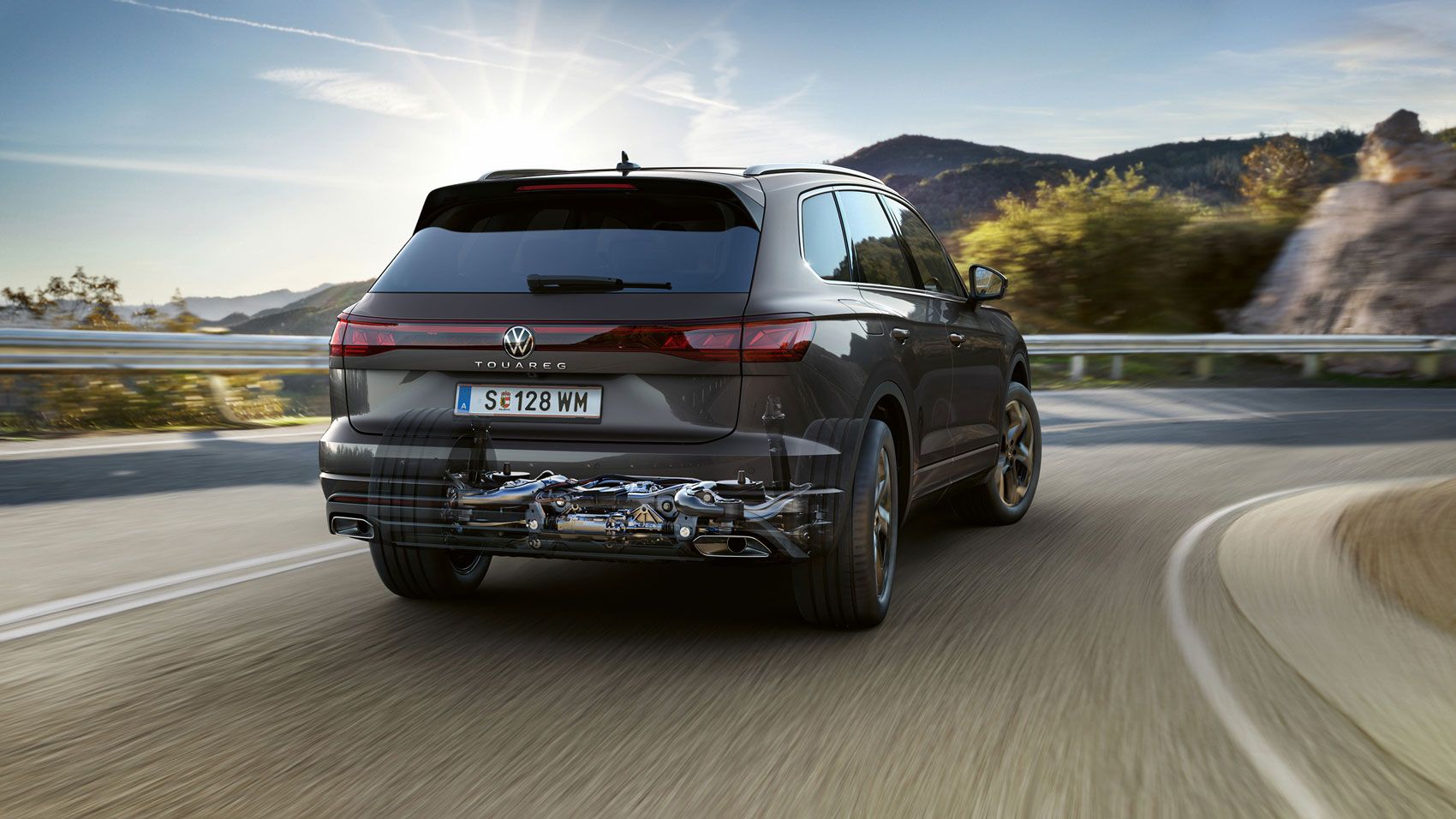vw volkswagen touareg повнокероване шасі