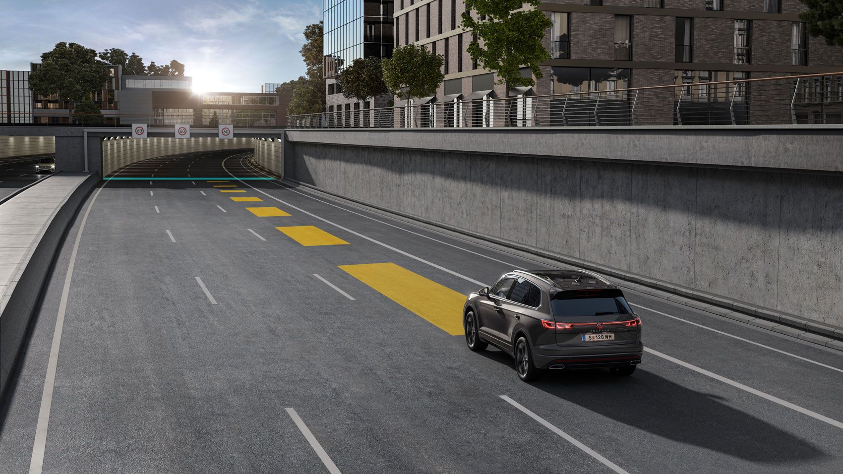 vw volkswagen touareg acc