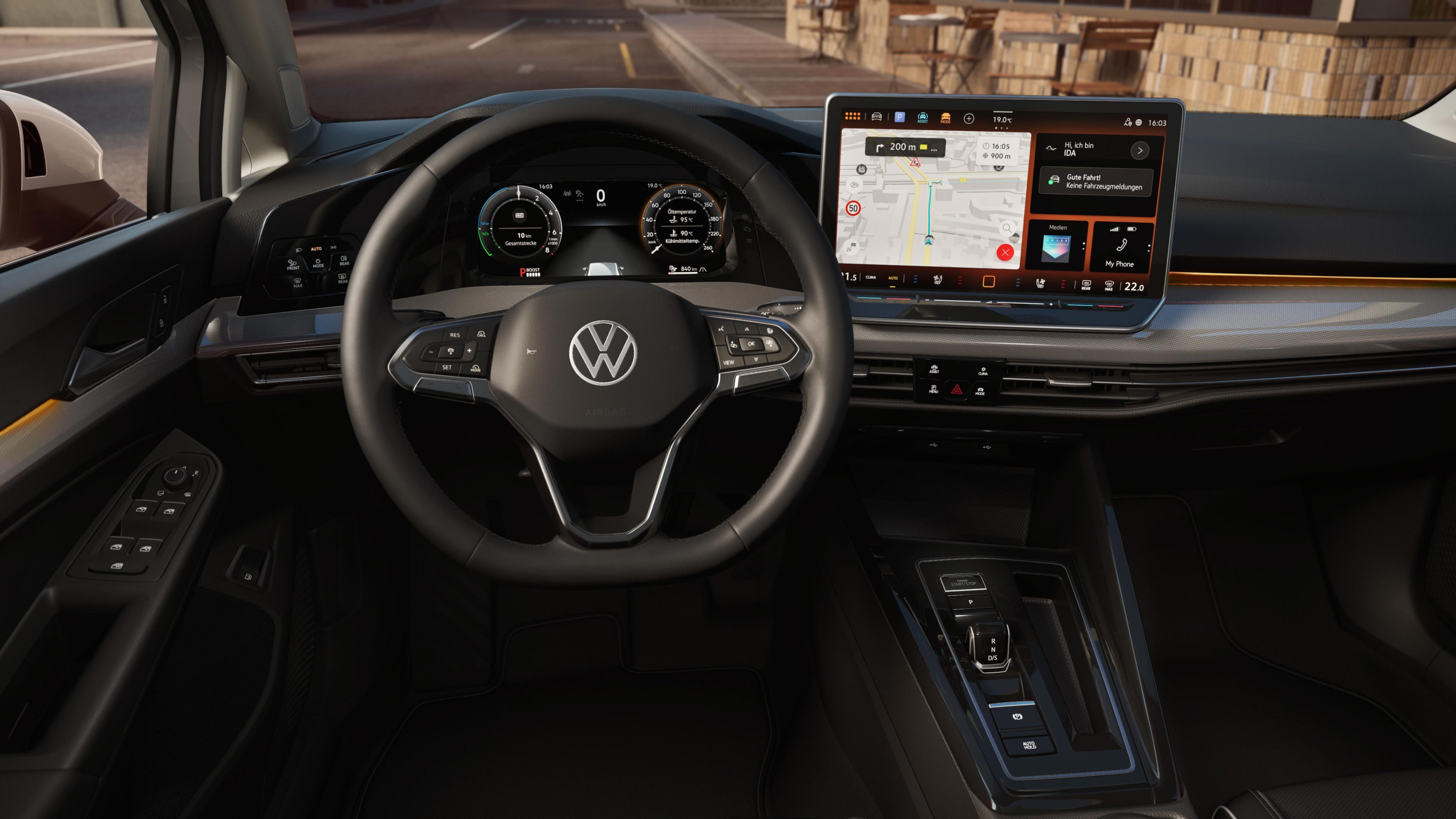 Новий Golf. Digital Cockpit Pro