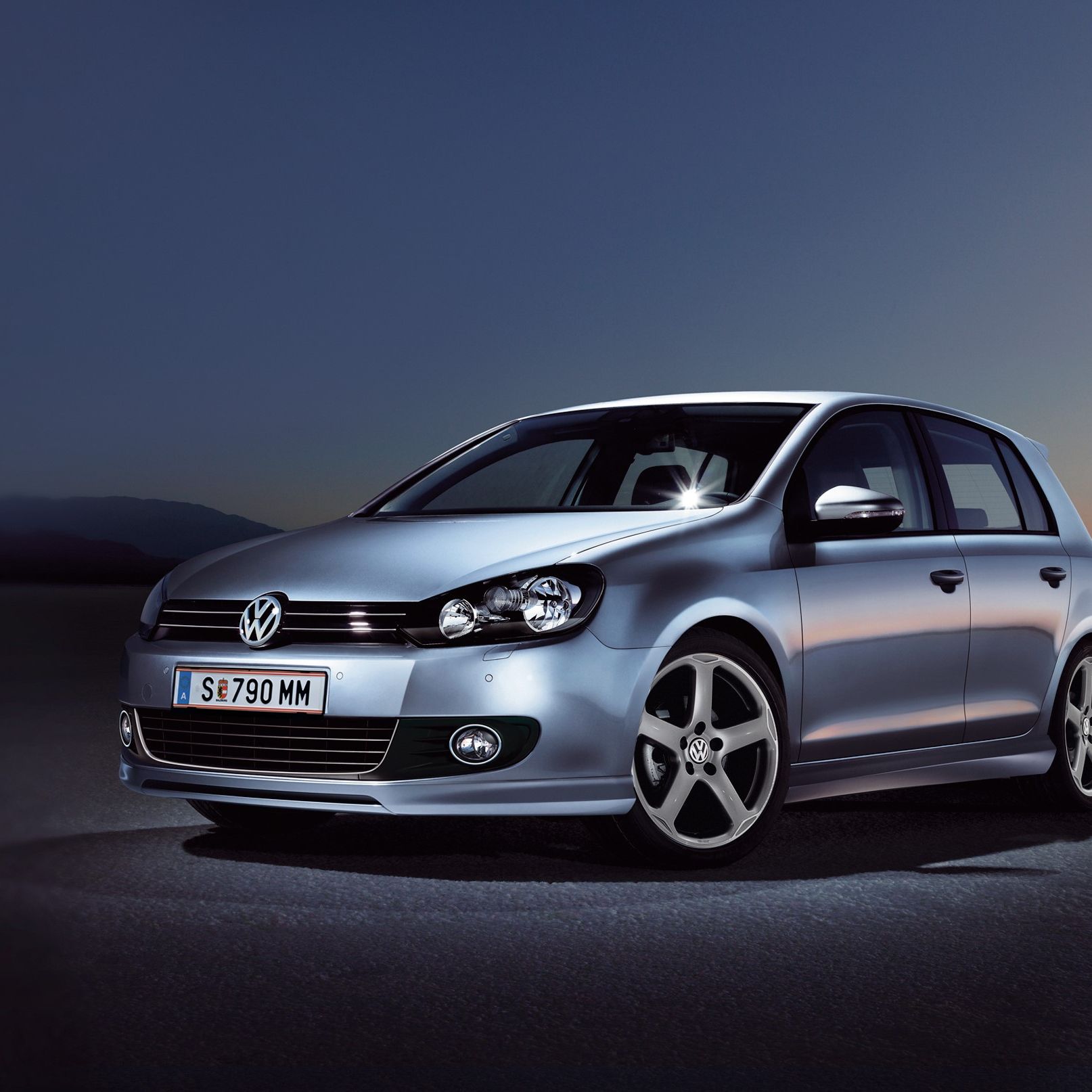 vw volkswagen golf 6 seitenansicht